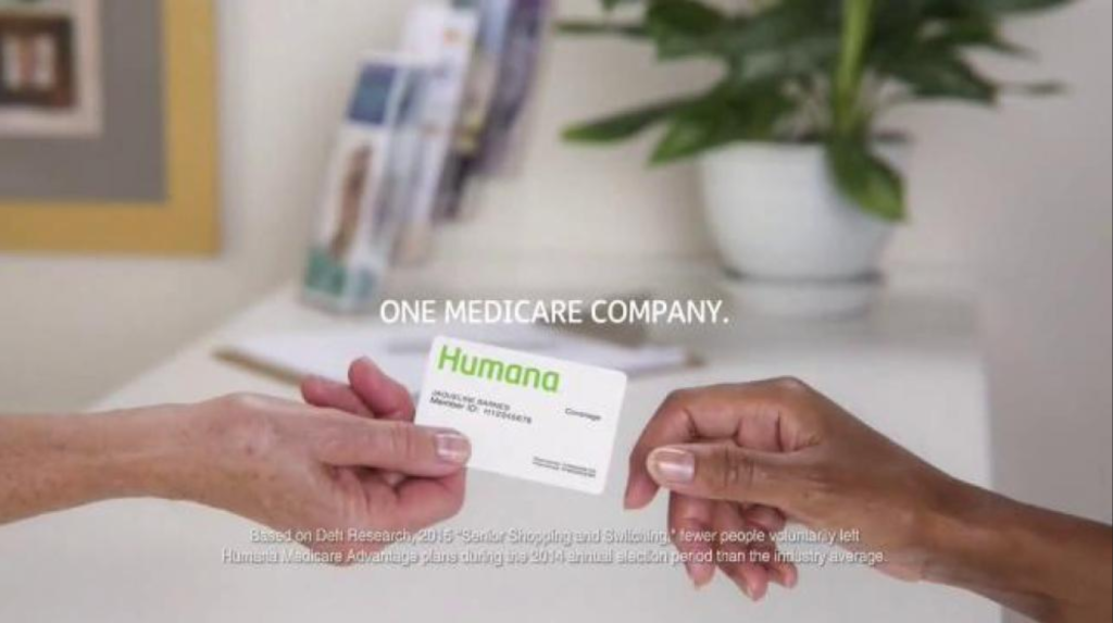 Print & TV commercial - Humana hand model